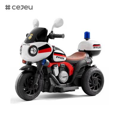 CJ-NT-966 Età 3-7 Bambini a batteria triciclo elettrico motociclo giocattolo di plastica per ragazzi e ragazze