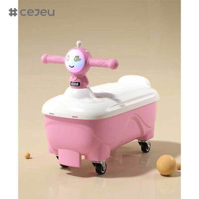 CJ-ZYB5188 2025 Scatola di stoccaggio per skateboard per bambini di qualità Nuovo design giocattolo a quattro ruote per 2-4 anni auto da esercizio in plastica Made in China