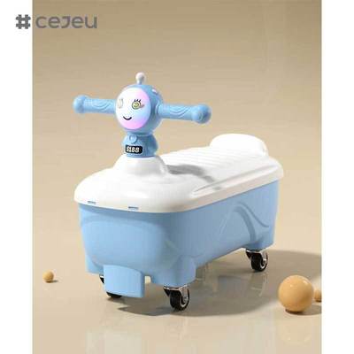 CJ-ZYB5188 2025 Scatola di stoccaggio per skateboard per bambini di qualità Nuovo design giocattolo a quattro ruote per 2-4 anni auto da esercizio in plastica Made in China