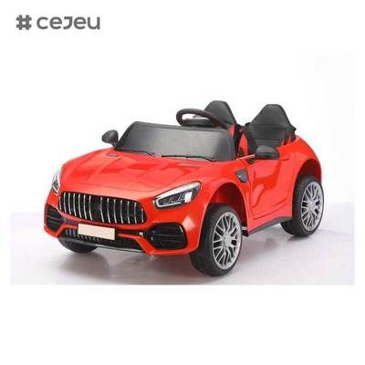 CJ-KQT-603 Rechargeable 12V Battery Electric Ride-on Vehicle for Boys Girls Quattro ruote a controllo remoto Pedal Car Made Durable Plastic for