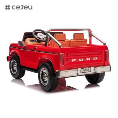 CJ-S323 F150 2025 Nuova Ford F150 da 24 V Ride on Car Autentica Due posti Materiale di plastica per bambini da 2 a 4 anni