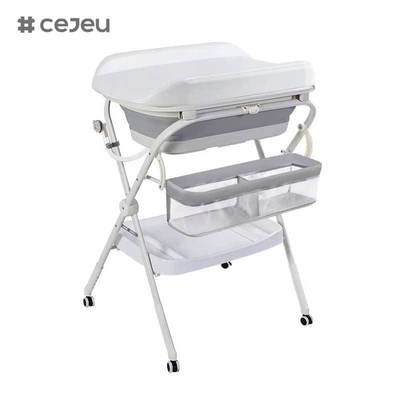 CJ-QC6605-1 Tavolo Cura Tre-in-Uno Tutto-in-Uno per Neonati, Bagnetto, Lavaggio, per Cambio Pannolino Mobile - Prodotti per il Bagnetto all'Ingrosso