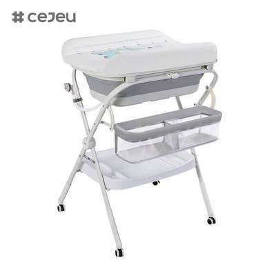 CJ-QC6605-1 Tavolo Cura Tre-in-Uno Tutto-in-Uno per Neonati, Bagnetto, Lavaggio, per Cambio Pannolino Mobile - Prodotti per il Bagnetto all'Ingrosso