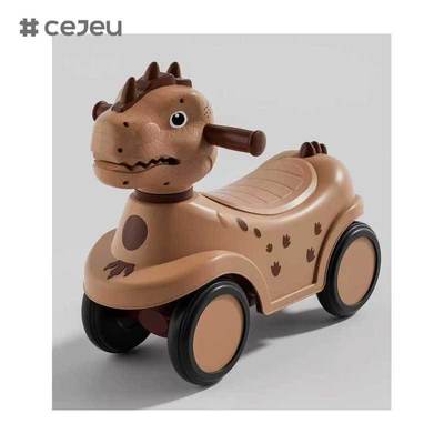 CJ-BNQ-609 Auto Giocattolo per Bambini a Quattro Ruote Passeggino per Bambini Piccoli 1-3 Anni Auto per Bambini con Scivolo e Dondolo