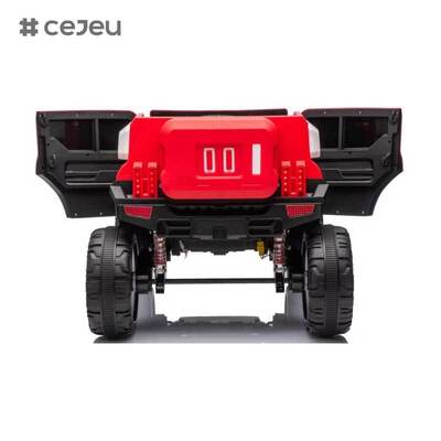 CJ-DLS-X22 2026 Remote Control 2-seater Children Riding Electric Toy Cars 12V Kids Car Off-Road Car