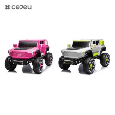 CJ-DLS-X22 2026 Remote Control 2-seater Children Riding Electric Toy Cars 12V Kids Car Off-Road Car