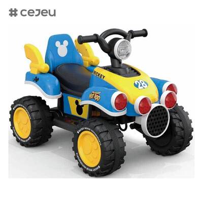 CJ-FLBB-712 da 2 a 4 anni Bambino bambino guida auto a pedali con musica a batteria scorrevole per bambini