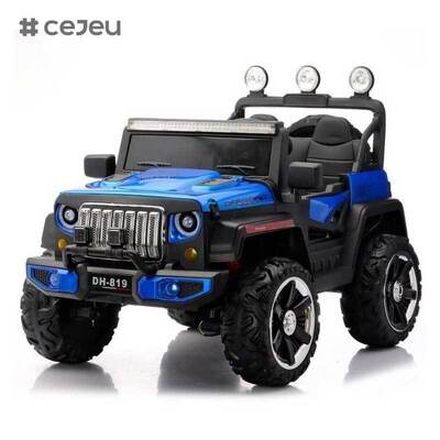 CJ-CHBB-DH-819 High Quality ABS Kids Ride-on Batteria di auto elettrica Azionata a quattro ruote a trazione fuoristrada Auto di età compresa tra 5-7 anni Tasso di riordino USB 66%