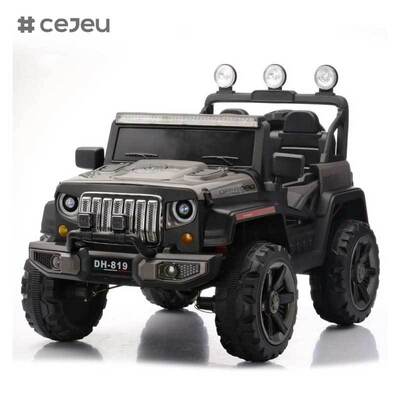 CJ-CHBB-DH-819 High Quality ABS Kids Ride-on Batteria di auto elettrica Azionata a quattro ruote a trazione fuoristrada Auto di età compresa tra 5-7 anni Tasso di riordino USB 66%