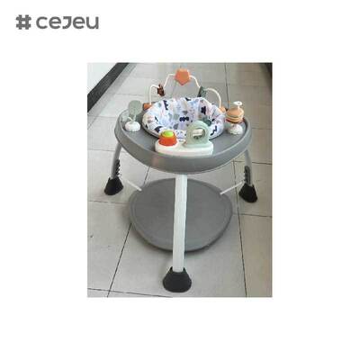 CJ-BST-BC10 centro giochi e tavolo di attività con musica e luci il poggiatempo ha tre regolazioni in altezza, può anche essere messo su vassoio come piatto da tavolo